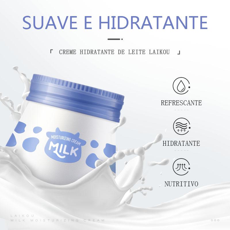 Milk Whitening Creme Facial Laikou Brightening Shrink Pores Remove Freckle Wrinkles Cuidados Com A Pele Skin Care