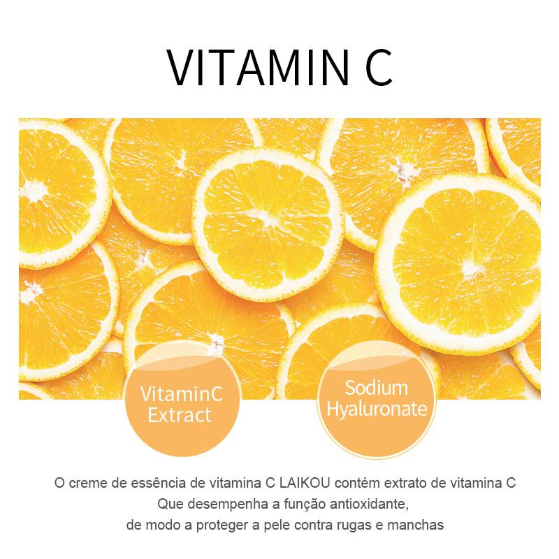 Laikou Vitamin C Facial Cream Whitening Reduce Dark Spot 20g