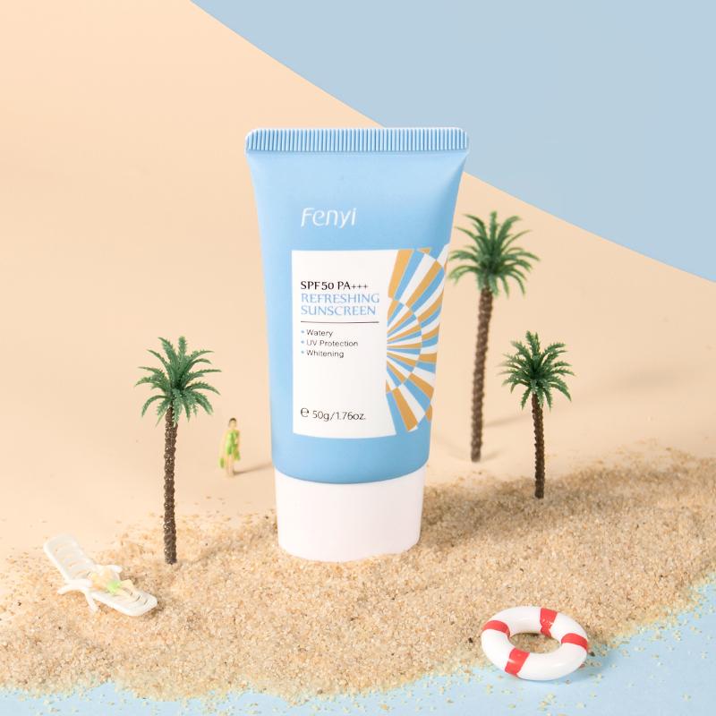 Fenyi Protetor Solar Refrescante Clareador Spf50 + Pa + Proteção Uv Aquoso 50g