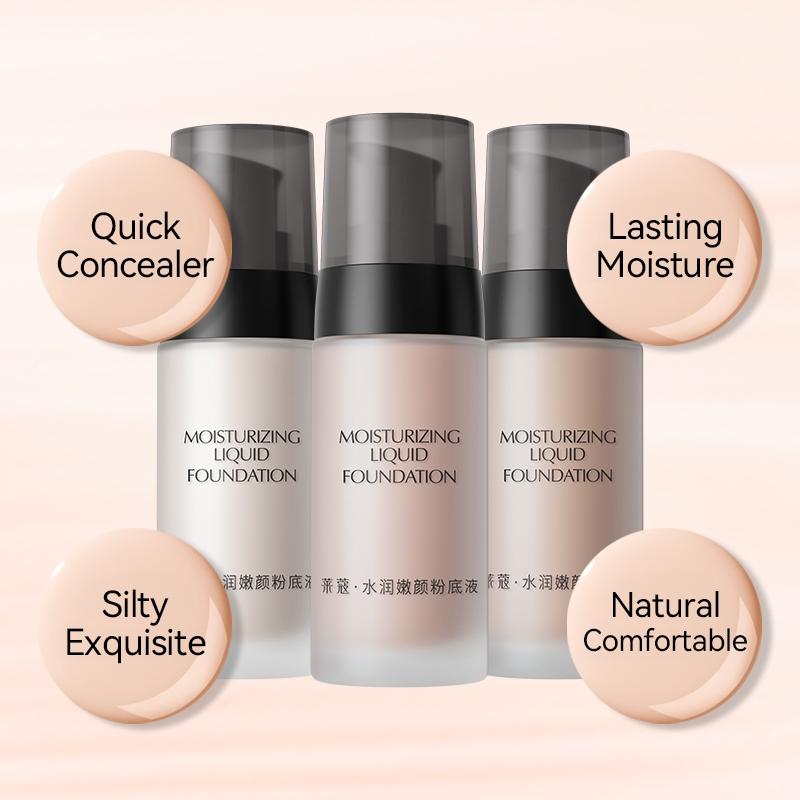 Base Corretiva Líquida Laikou Longa Duração Iluminando Maquiagem 40ml