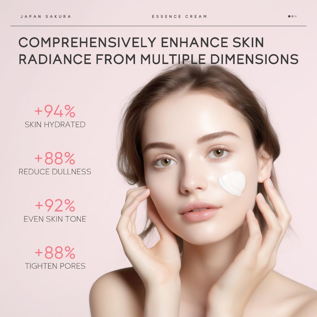 Laikou Sakura Creme Facial Niacinamida Clareador Hidratante 50g