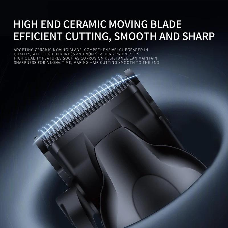 Kemei 2290 2293 Aparador De Cabelo Profissional Sem Fio Barbeador E Zero Gapped Set Kit De Corte Elétrico