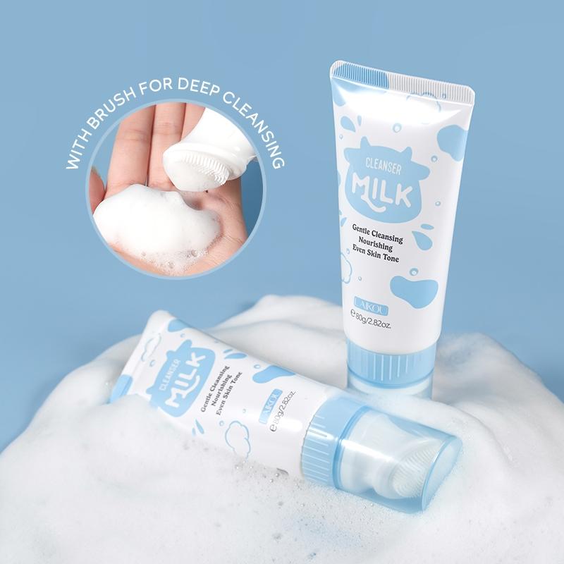 Laikou Conjunto De Presentes Para Cuidados Com A Pele Do Leite Branqueamento Profundo E Nutritivo Da Hidratante Mesmo