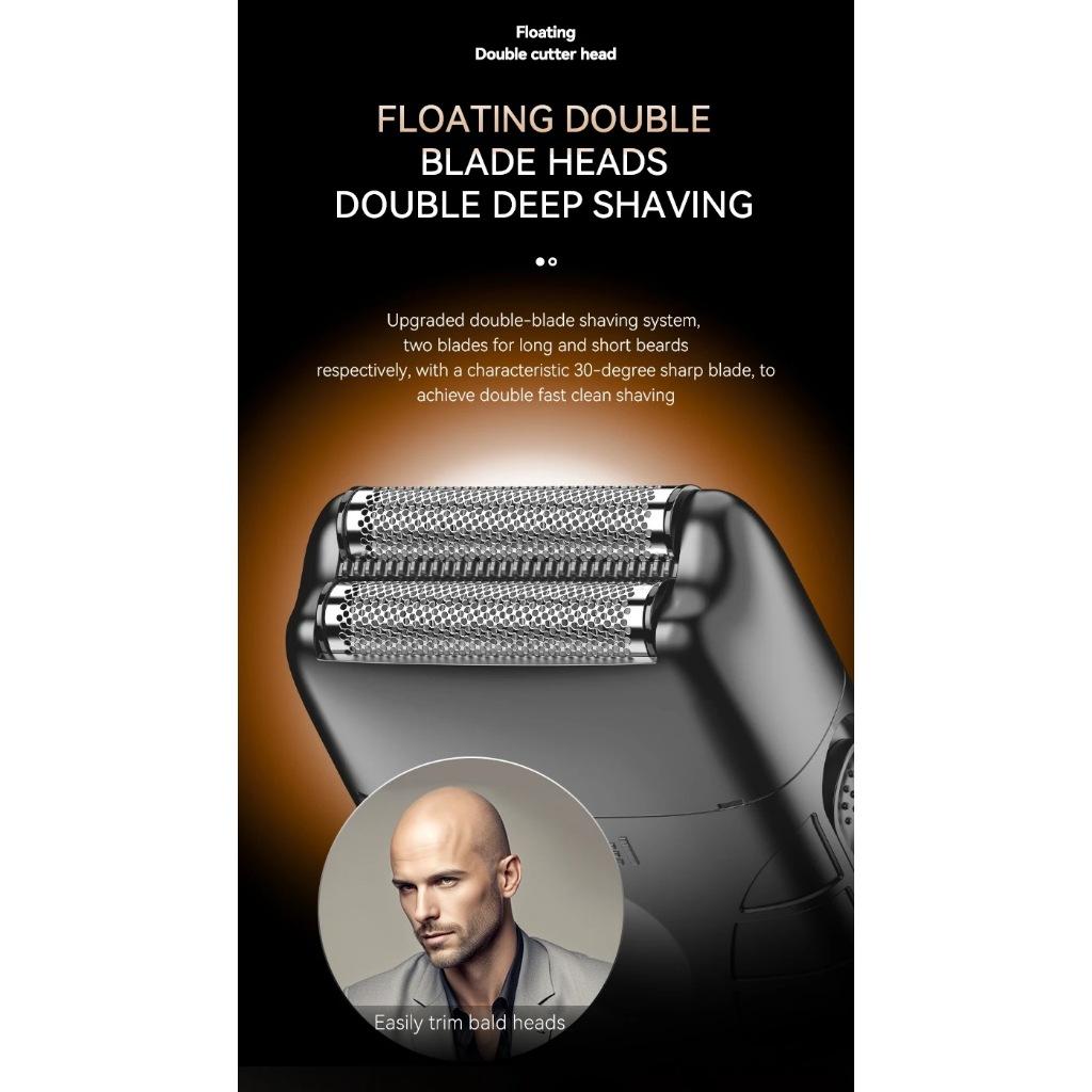 Kemei 2299 2296 T95 Aparador De Cabelo Profissional Sem Fio Lâmina Elétrico Homens De Corte Com Acabamento Recarregável
