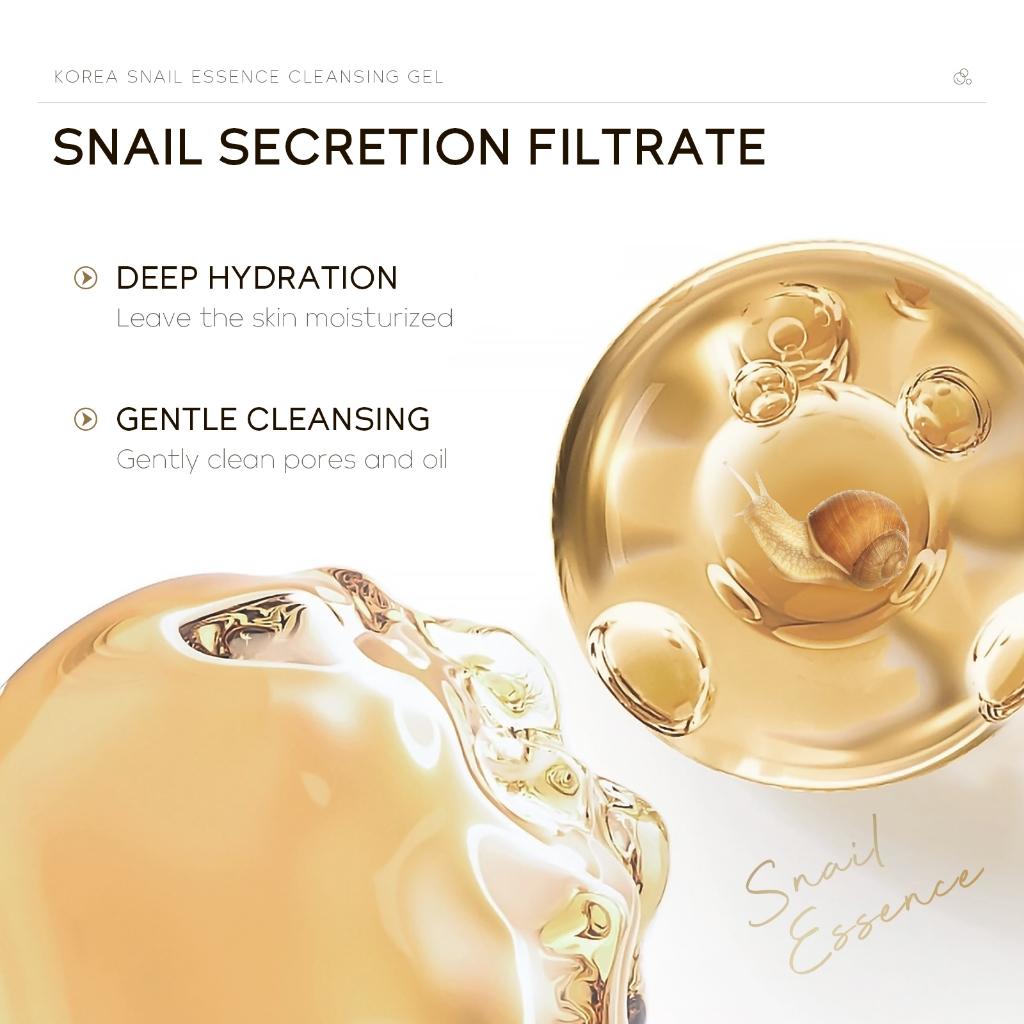 Laikou Coreia Caracol Revitalizante Conjunto De Cuidados Com A Pele Anti Envelhecimento Suave Linhas Finas Reduzem Rugas Caixa De Presente Para De Ani