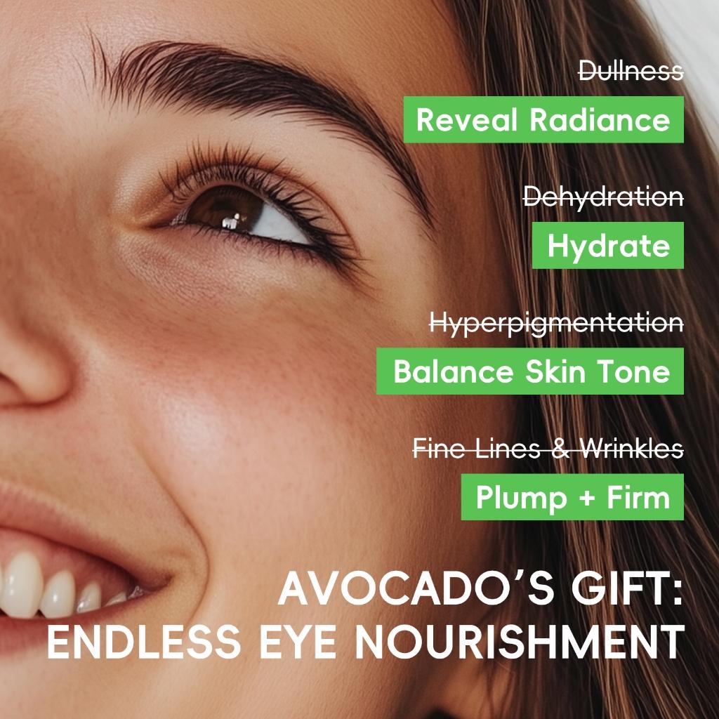 Quiyum Abacate Retinol Creme Firmador Para Os Olhos Lifting Refinar Textura Da Pele Nutritivo 20g