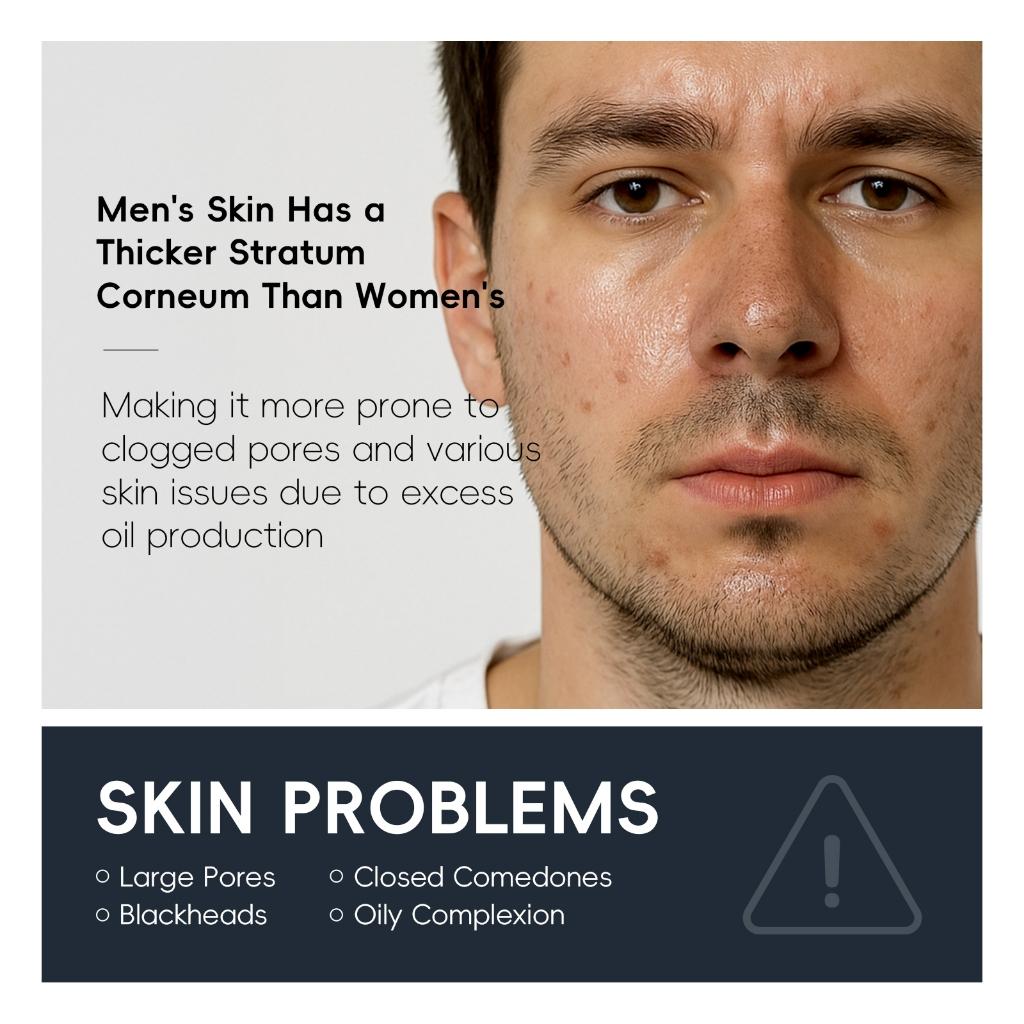 Laikou Men Dead Sea Mud Mask 100g Limpeza Profunda De Poros E Controle De Óleo Fórmula Suave