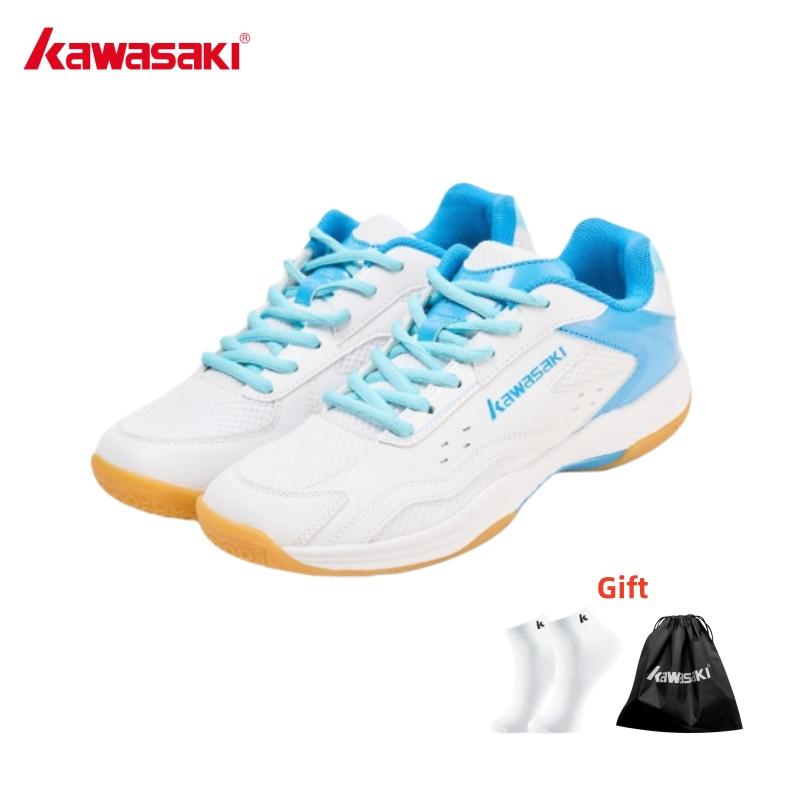 Kawasaki Pickleball Sapatos Tênis Badminton A3307 C32023 Casuais Esportivos Masculinos E Femininos Respirável Resisten