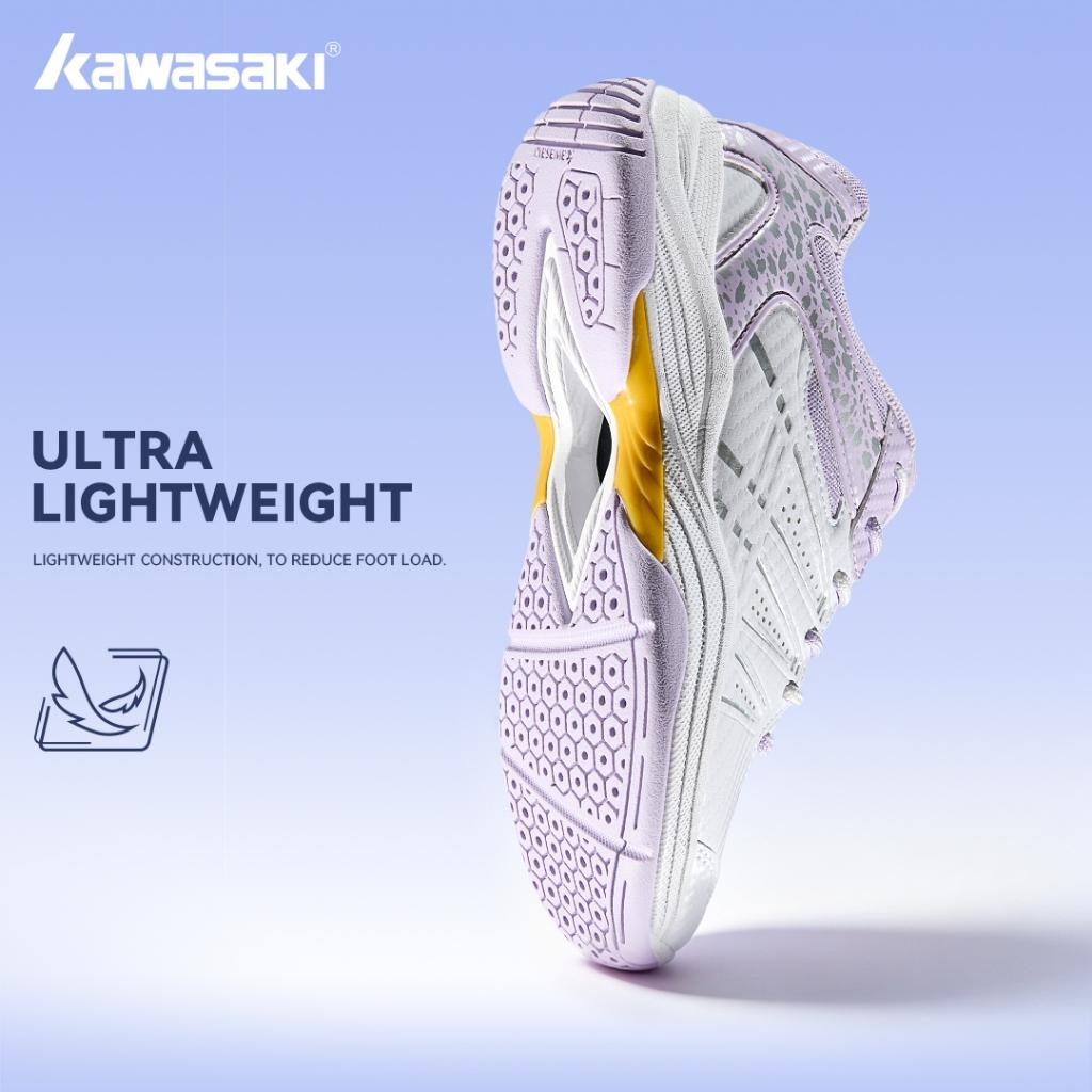 Kawasaki Pickleball Sapatos Tênis K-065d Profissional De Badminton Respirável Anti-escorregadio Esportivos