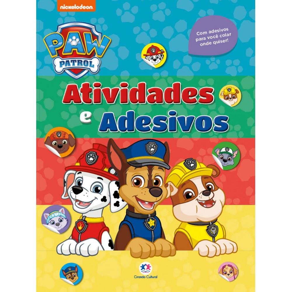 Livro - Patrulha Canina - Adesivos E Atividades