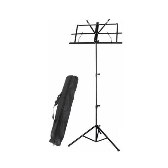 Estante De Partitura Telescópica Dobrável Estante Pedestal P/Folha Pasta Orquestra - Arpeggio