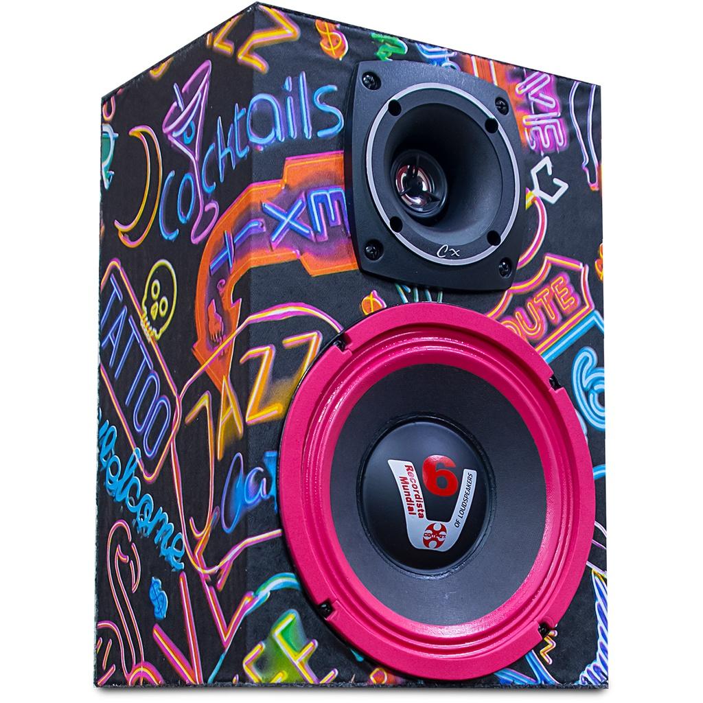 Alto Falante Woofer 8 Caixa Passiva Som Ambiente Acustica