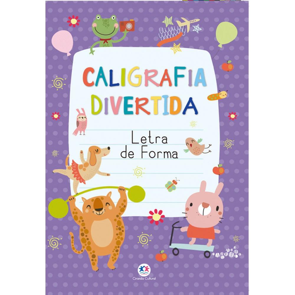 Kit Livro De Atividade Caligrafia Divertida
