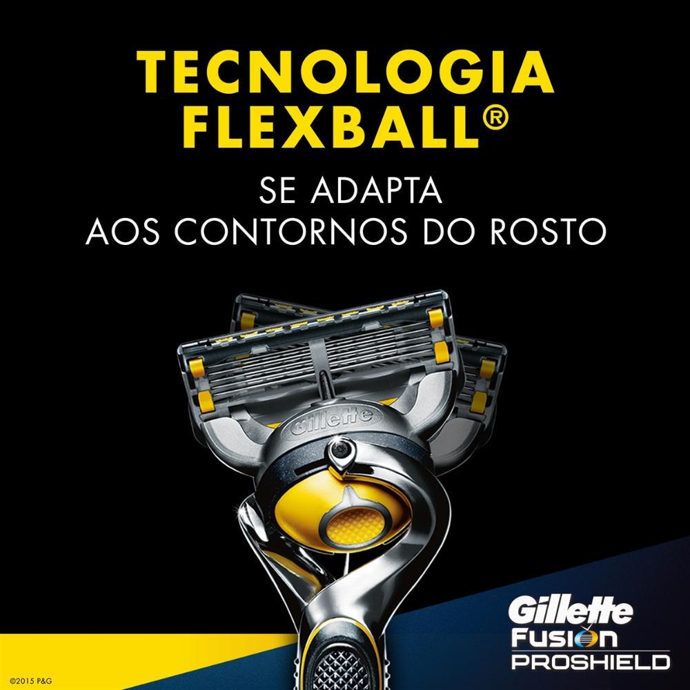 Kit Cargas Gillette Fusion Proshield Com 4 Unidades