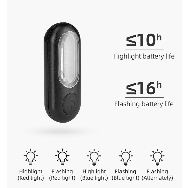 Rockbros Luz Traseira Da Bicicleta USB Recarregável Taillight Multi Aviso De Freio De Segurança Acessórios De Ciclismo