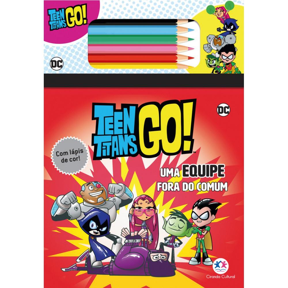 Livro - Jovens Titãs Um Equipe Fora Do Comum