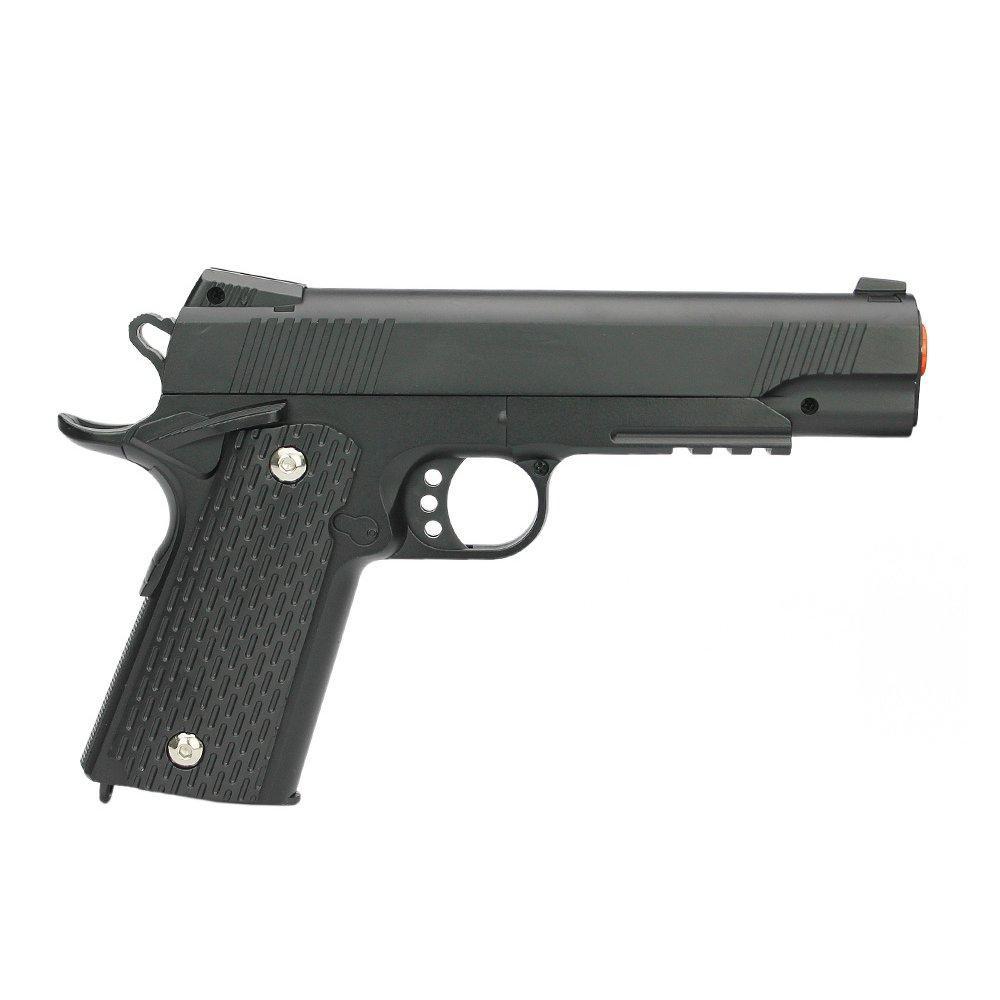 Pistola De Airsoft Vg 1911-v13 Bk Metal Spring 6mm
