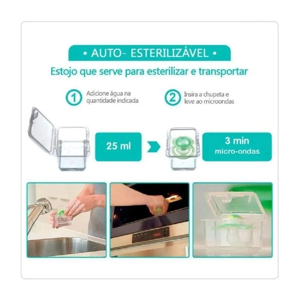 Chupeta Bico De Silicone Air 16M+ Cinza/neutra - Mam