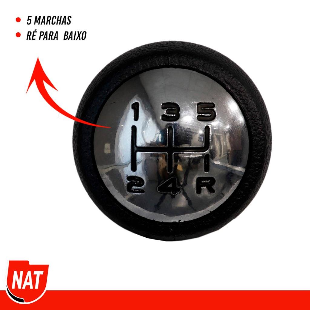 Manopla De Câmbio Citroen C3 2004 Até 2018 C4 2007 Até 2014 Aircross 2011 Até 18 Peugeot 307 2002 Até