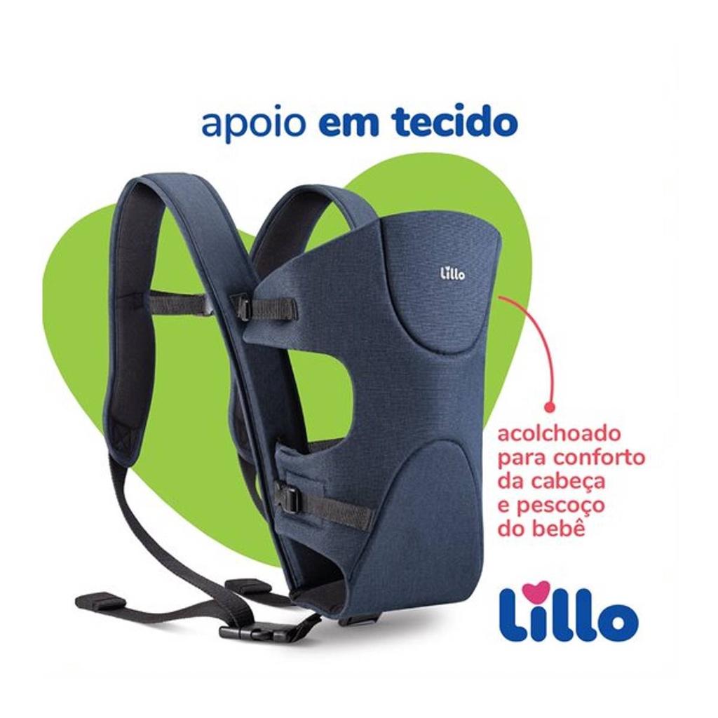 Canguru 3 Posições Até 9kgs Marinho - Lillo
