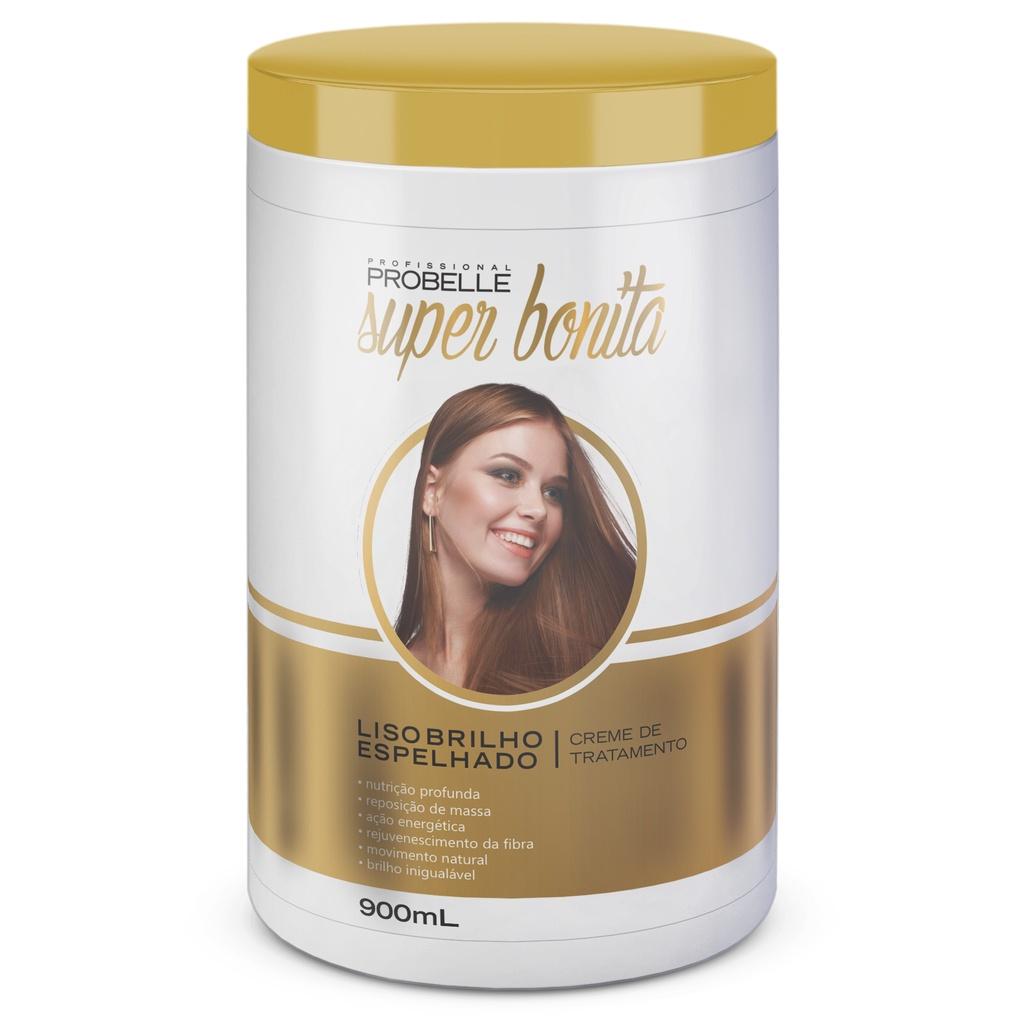 Creme De Hidratação Liso Brilho Espelhado 900g Probelle