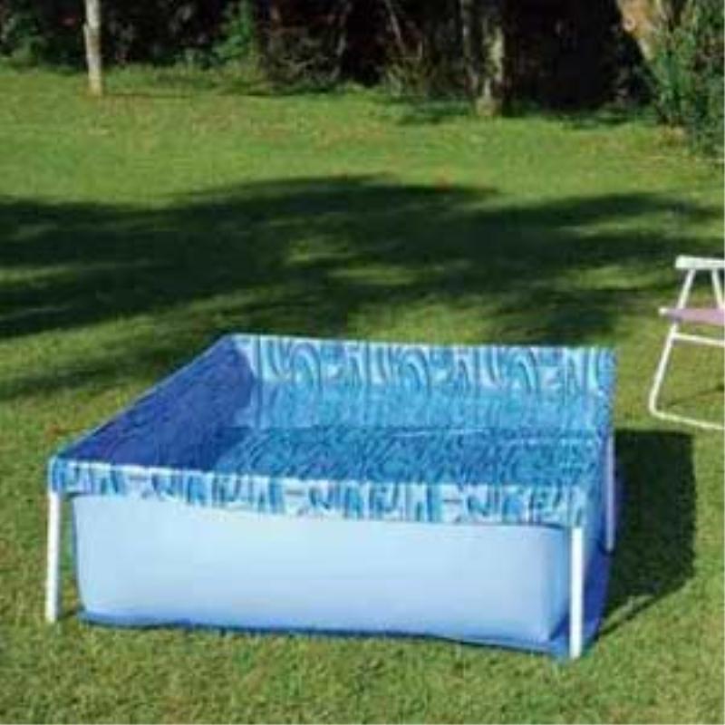 Piscina Com Armação 1000 Litros 189 X 126 X 42cm Mor