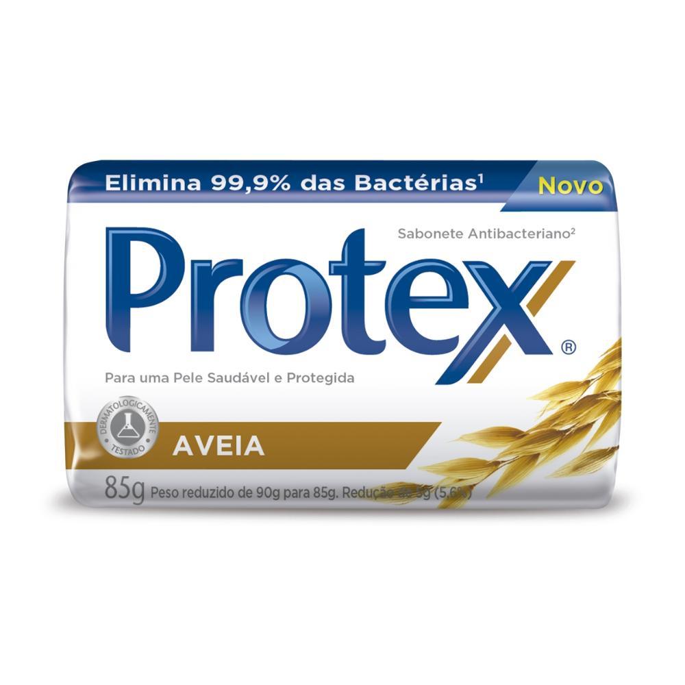 Kit Sabonete Em Barra Protex Aveia 85g Com 6 Unidades
