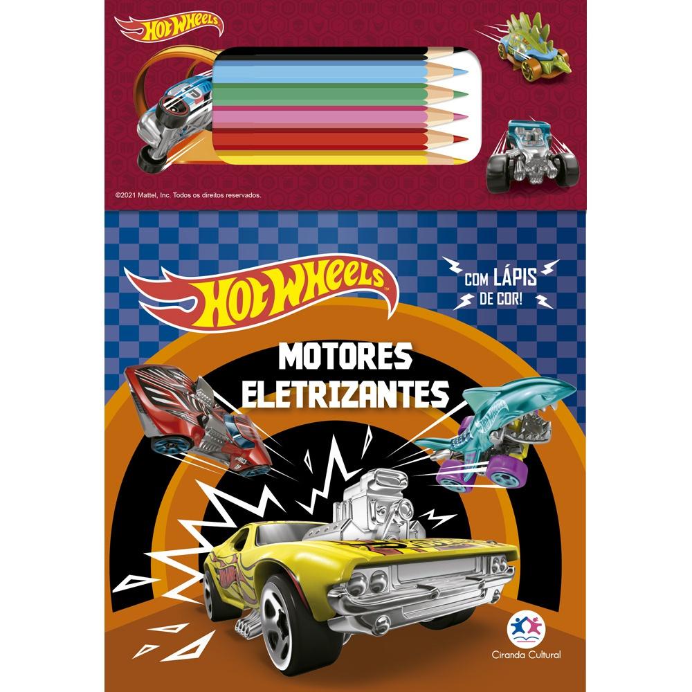 Livro - Hot Wheels Motores Eletrizantes - Ciranda Cultural