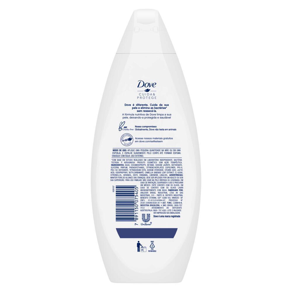 Sabonete Líquido Dove Antibacteriano Cuida Protege 250 Ml