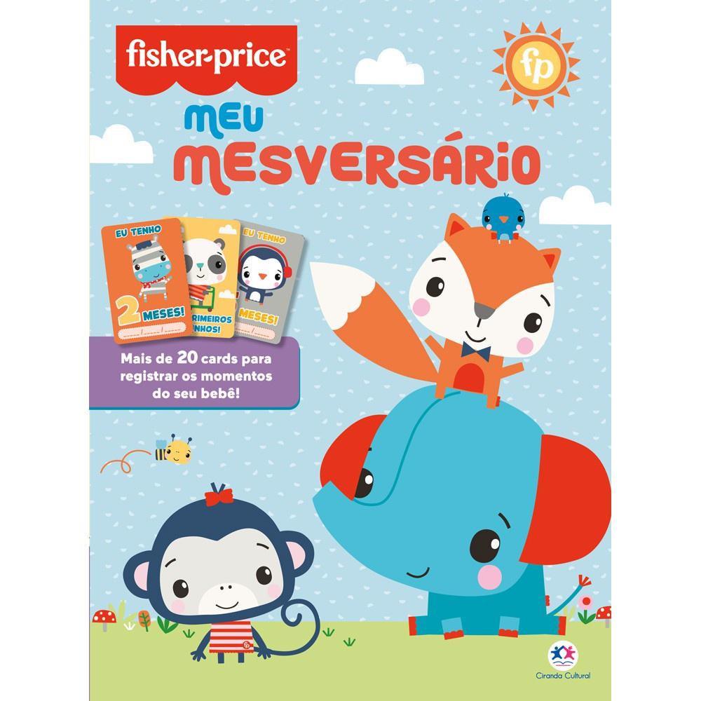 Livro - Fisher-price - Mesversário