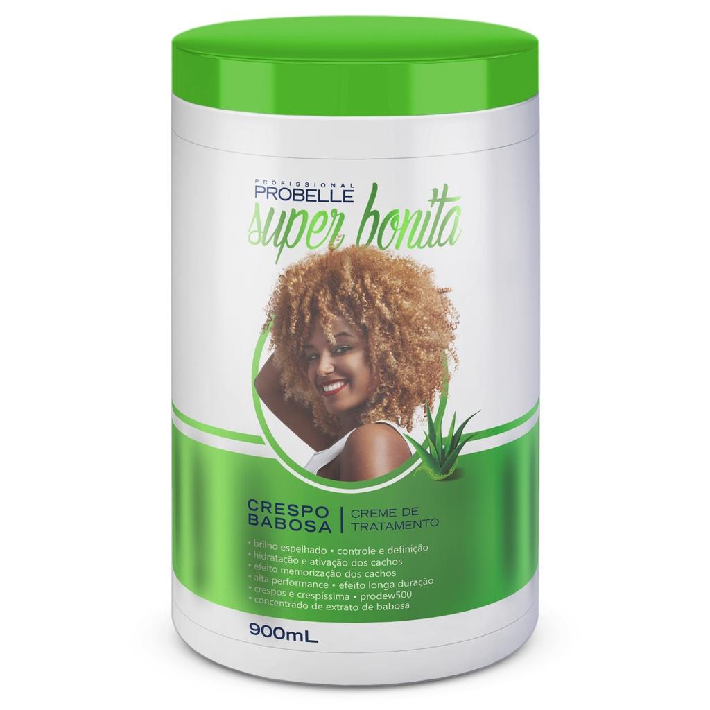 Máscara De Tratamento Crespo Babosa 900g Super Bonita- Probelle
