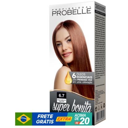 Coloração Super Bonita 6.7 - Louro Escuro Marrom Probelle