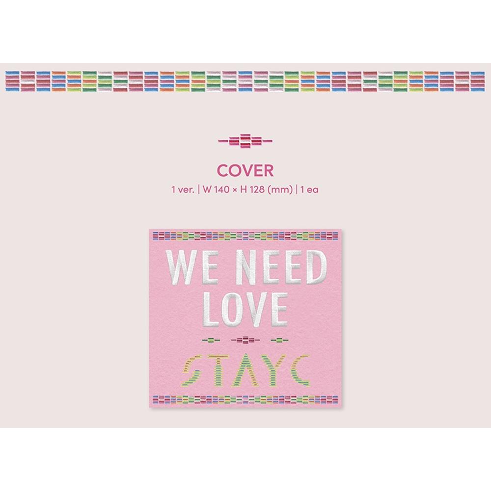 Stayc - 3rd Single Album [ We Need Love ]