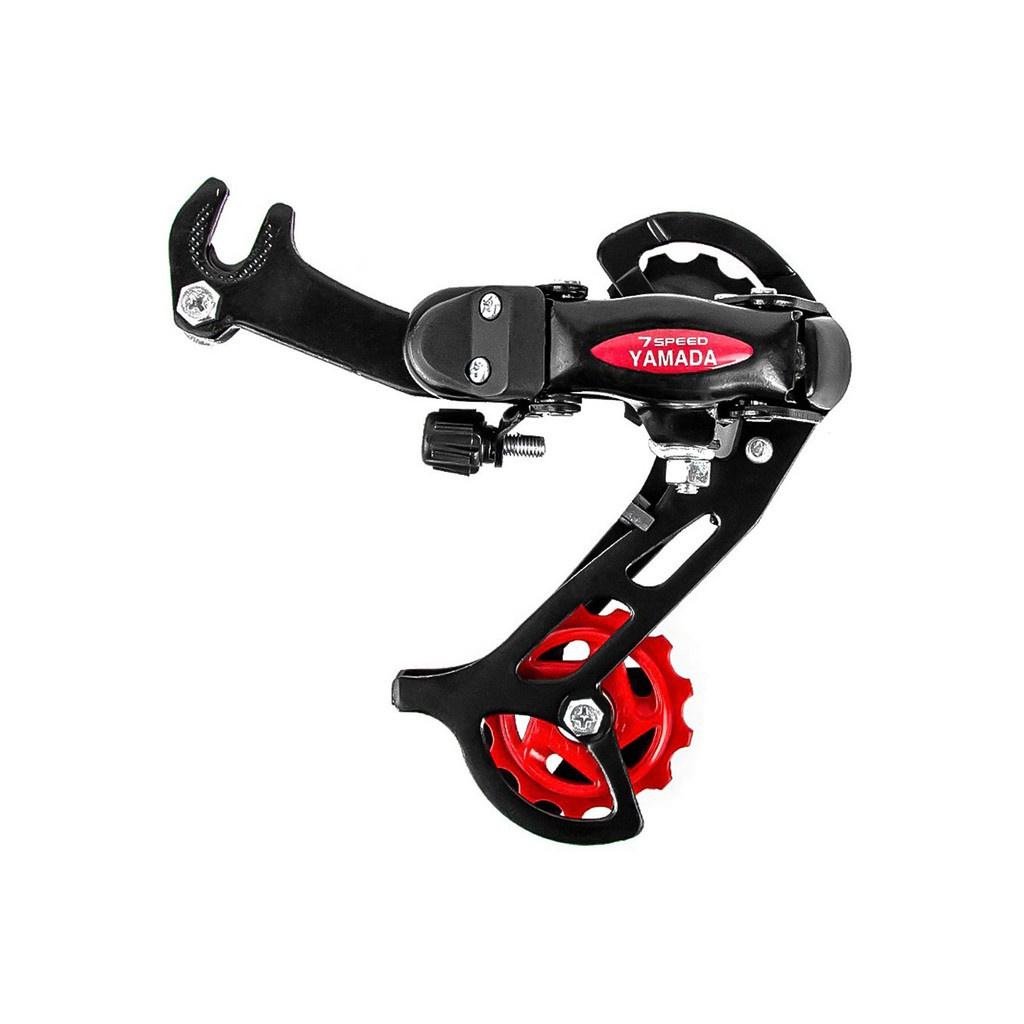 Câmbio Traseiro Para Bicicleta Bike Marca Yamada Velocidades 6v/18v Com Gancheira
