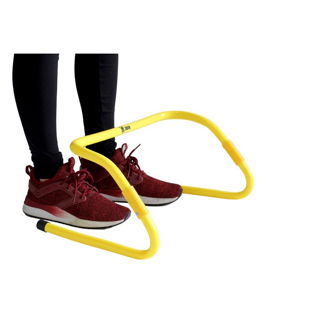 Kit 3 Barreiras De Salto 2 Ajustes Amarelo Odin Fit