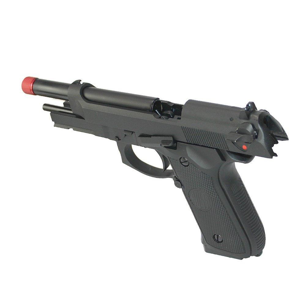 Pistola De Airsoft Gás Gbb Beretta M92 Com Blowback 6mm Ross