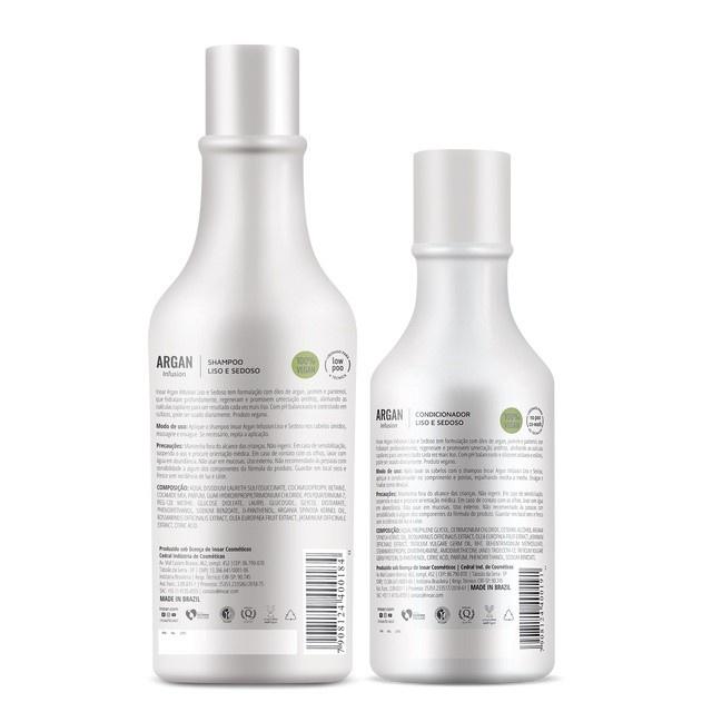 Inoar Argan Infusion - Kit Liso E Sedoso 750ml