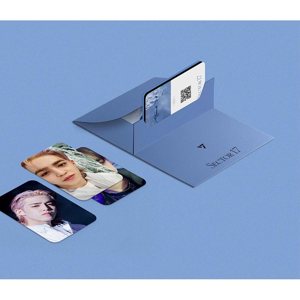 Album Weverse Versão + Álbum Seventeen-4meses + Repackage Sector 17