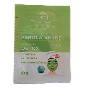 Máscara Facial 10 Unidades Hidraplástica Pérola Verde Phállebeauty