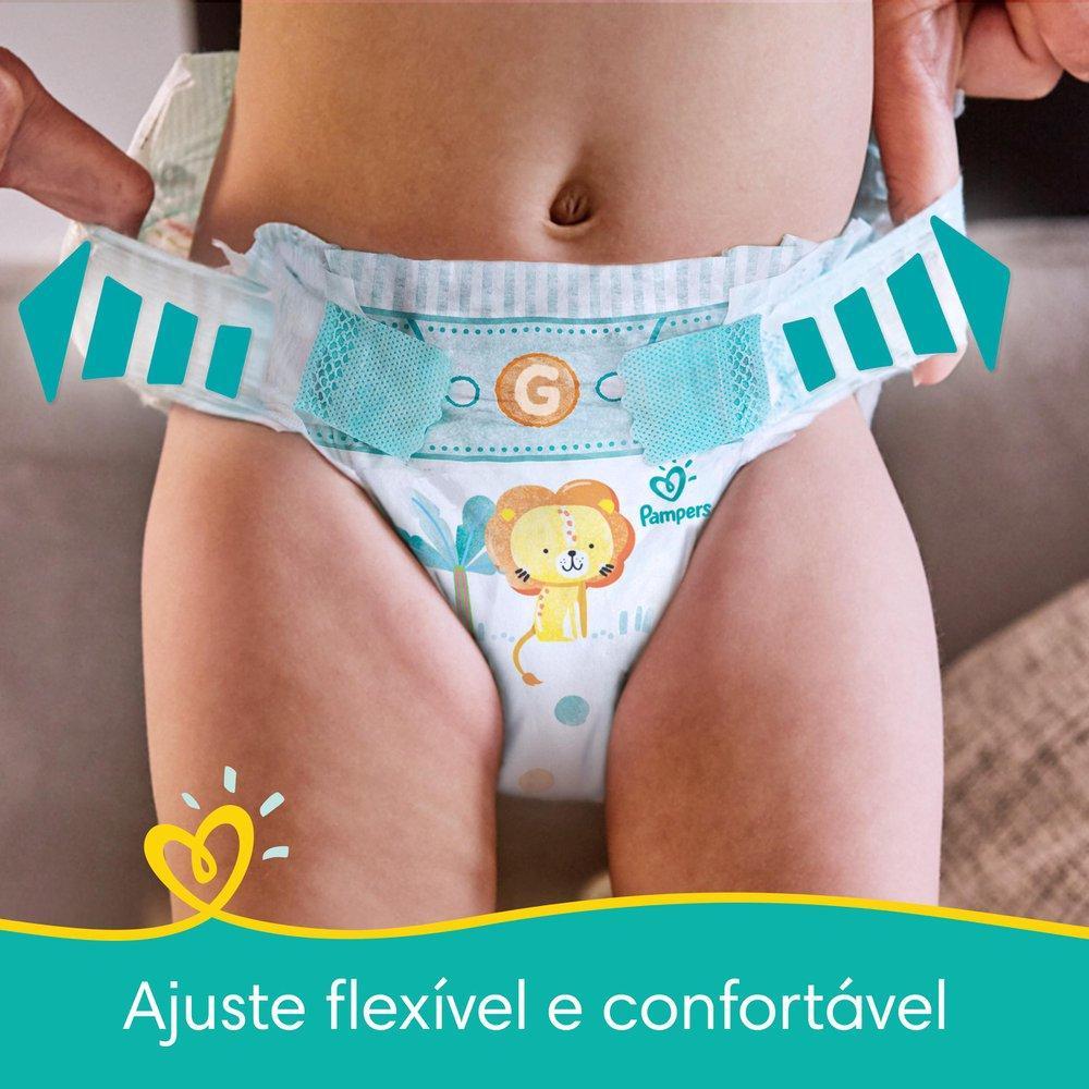 Fralda Pampers Confort Sec Pack Tamanho M Com 70 Un