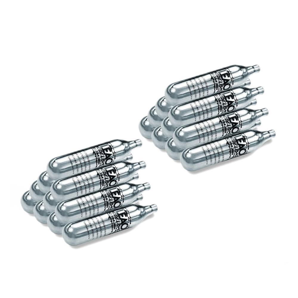 Kit Com 20 Cápsulas Co2 12g Leão Para Pistola