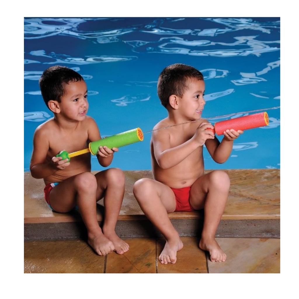 Lança Água Infantil Animal Bichinhos Para Piscina Praia Mor