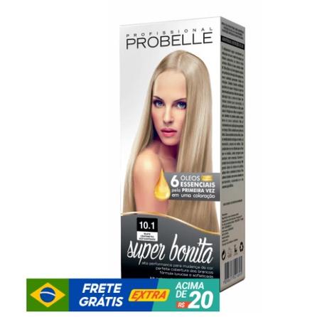 Coloração Super Bonita 10.1 - Louro Claríssimo Acinzentado Probelle
