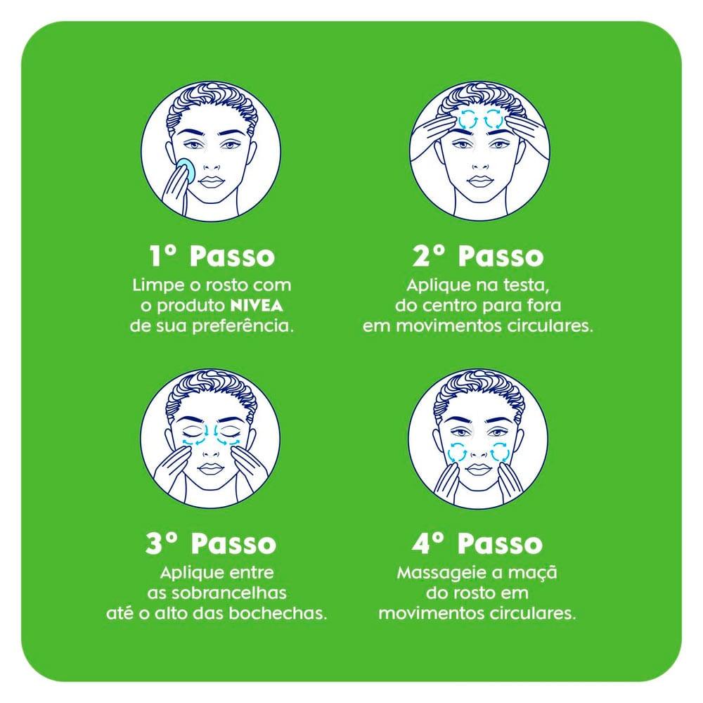 Hidratante Facial Em Gel Nivea C/Ácido Hialurônico E Pepino 100g