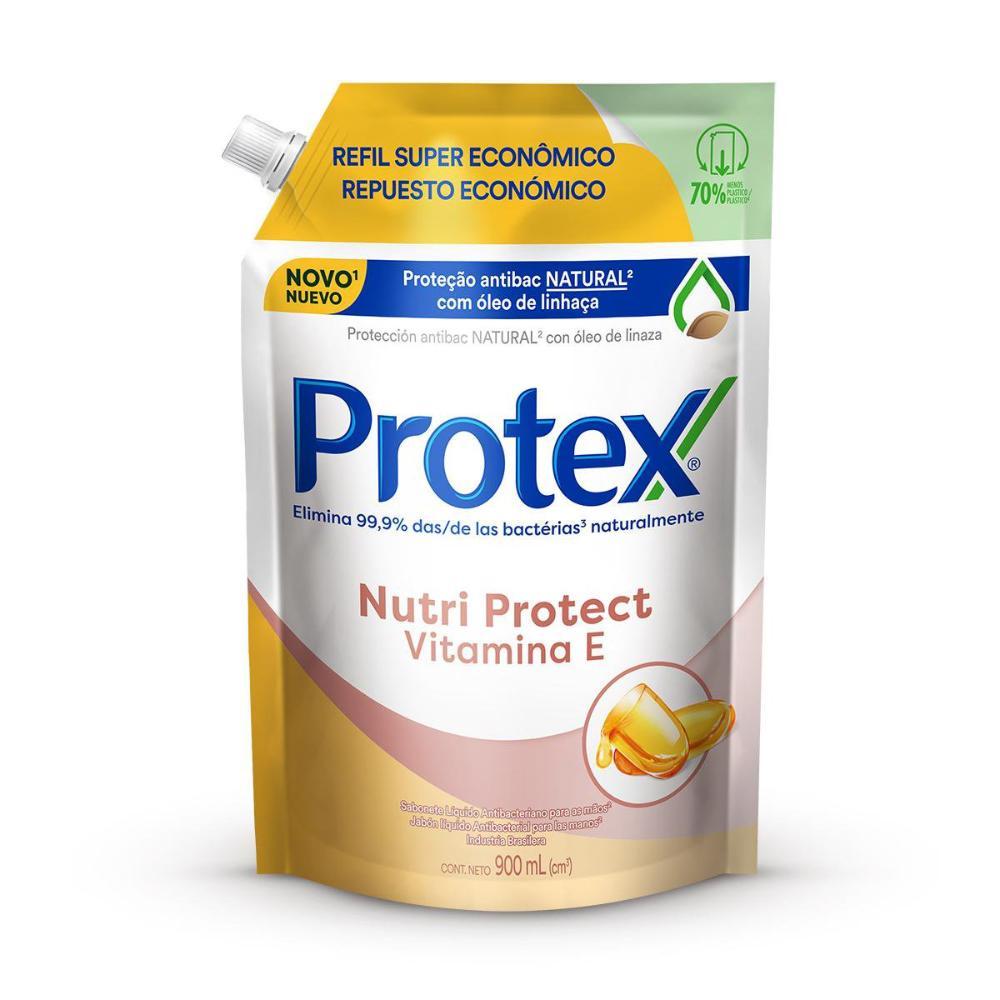 Sabonete Líquido Protex Nutri Protect Vitamina E Para As Mãos 900ml