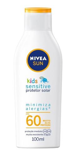 Kit Protetor Solar Nivea Sun Protect Hidrata Fps50 200ml + Grátis Kids Sensitive Fps60 100ml