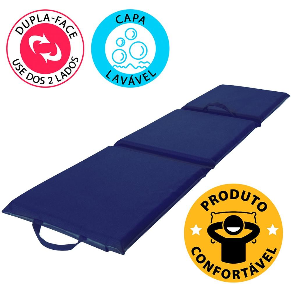 Colchonete Tapete Yoga Pilates Ginástica Academia De Espuma Macio Bf Colchões