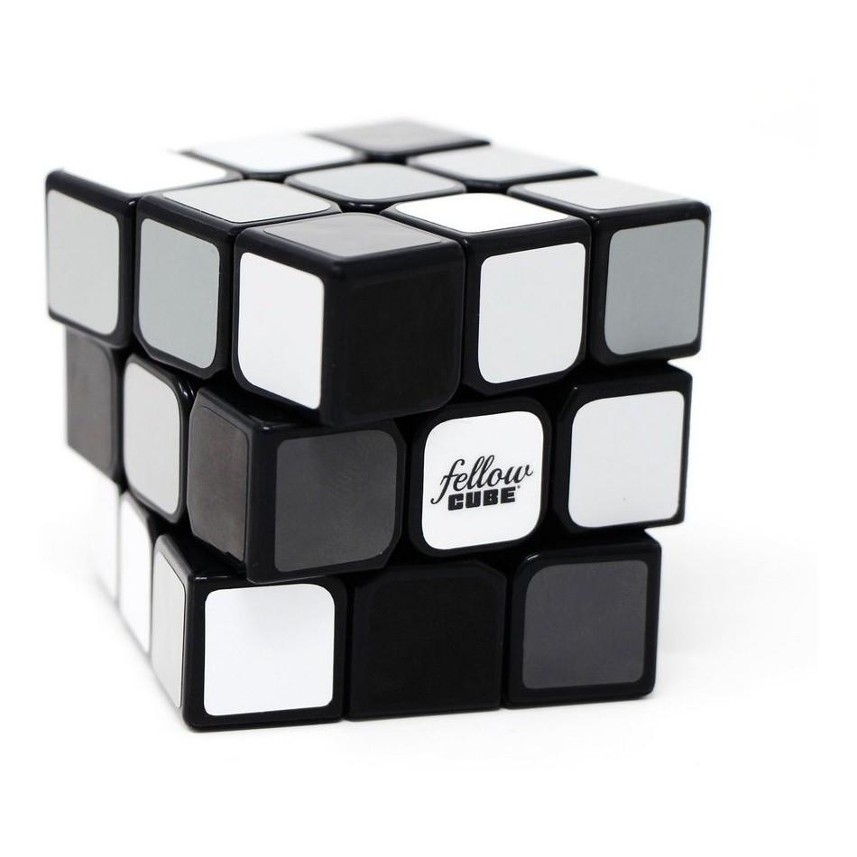 Cubo Mágico 3x3 Fellow Cube P B Wandinha Cuber Brasil Lubrificado E Regulado