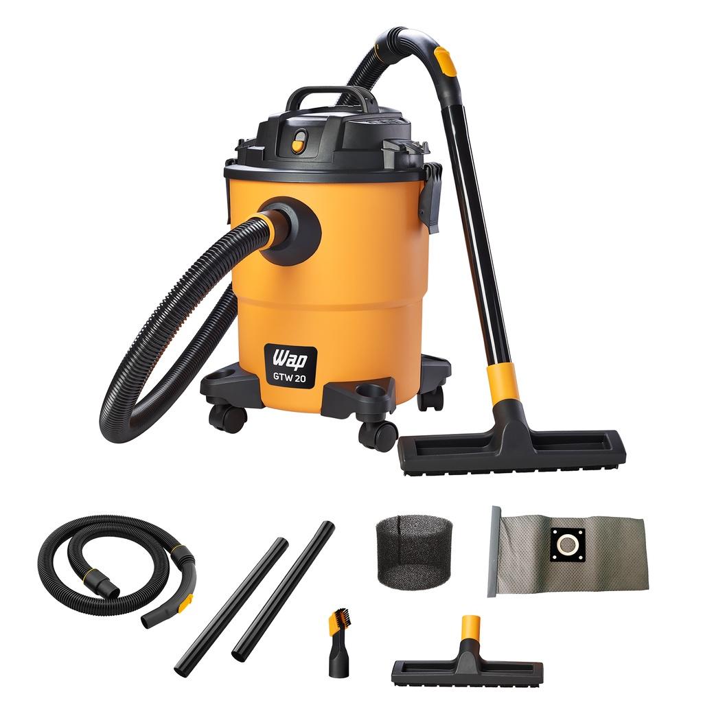 Aspirador De Pó E Água Wap Gtw 20 20L Amarelo E Preto 127V