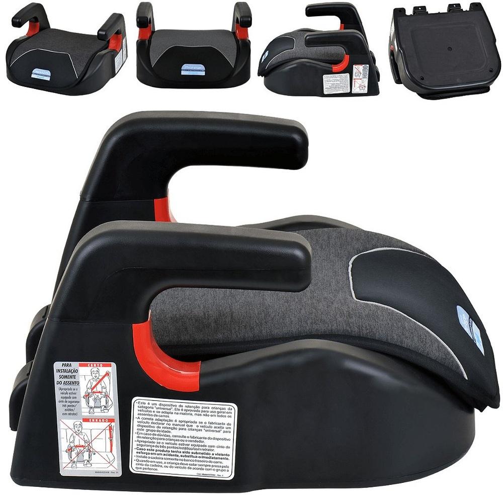 Cadeirinha Para Carro Burigotto Assento Protege 15 A 36kg Mesclado Preto